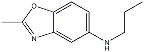 2-methyl-N-propyl-1,3-benzoxazol-5-amine Struktur