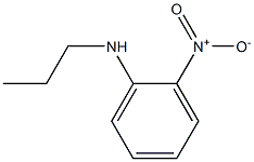 2-nitro-N-propylaniline Struktur