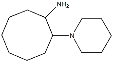 2-piperidin-1-ylcyclooctanamine Struktur