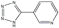 3-(1H-1,2,3,4-tetrazol-5-yl)pyridine Struktur