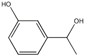 3-(1-hydroxyethyl)phenol Struktur