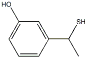 3-(1-sulfanylethyl)phenol Struktur