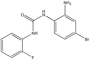 3-(2-amino-4-bromophenyl)-1-(2-fluorophenyl)urea Struktur