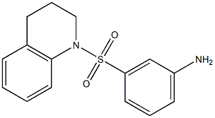 3-(3,4-dihydroquinolin-1(2H)-ylsulfonyl)aniline Struktur