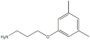 3-(3,5-dimethylphenoxy)propan-1-amine Struktur