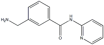 3-(aminomethyl)-N-pyridin-2-ylbenzamide Struktur