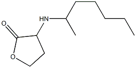 3-(heptan-2-ylamino)oxolan-2-one Struktur