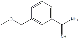 3-(methoxymethyl)benzenecarboximidamide Struktur