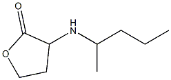 3-(pentan-2-ylamino)oxolan-2-one Struktur