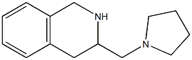 3-(pyrrolidin-1-ylmethyl)-1,2,3,4-tetrahydroisoquinoline Struktur