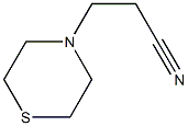 3-(thiomorpholin-4-yl)propanenitrile Struktur