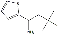 3,3-dimethyl-1-(thiophen-2-yl)butan-1-amine Struktur