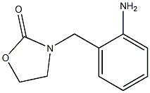 3-[(2-aminophenyl)methyl]-1,3-oxazolidin-2-one Struktur