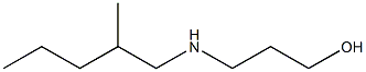 3-[(2-methylpentyl)amino]propan-1-ol Struktur