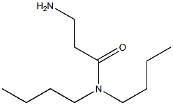 3-amino-N,N-dibutylpropanamide Struktur