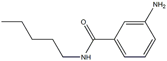 3-amino-N-pentylbenzamide Struktur