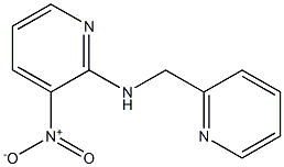 3-nitro-N-(pyridin-2-ylmethyl)pyridin-2-amine Struktur