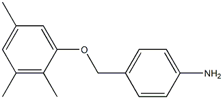 4-(2,3,5-trimethylphenoxymethyl)aniline Struktur