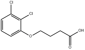 4-(2,3-dichlorophenoxy)butanoic acid Struktur