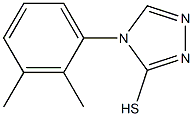 4-(2,3-dimethylphenyl)-4H-1,2,4-triazole-3-thiol Struktur