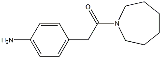 4-(2-azepan-1-yl-2-oxoethyl)aniline Struktur