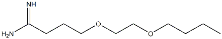 4-(2-butoxyethoxy)butanimidamide Struktur