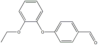 4-(2-ethoxyphenoxy)benzaldehyde Struktur