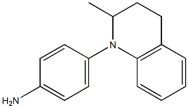 4-(2-methyl-1,2,3,4-tetrahydroquinolin-1-yl)aniline Struktur