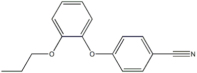 4-(2-propoxyphenoxy)benzonitrile Struktur