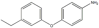 4-(3-ethylphenoxy)aniline Struktur