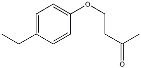 4-(4-ethylphenoxy)butan-2-one Struktur