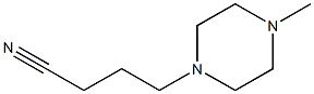 4-(4-methylpiperazin-1-yl)butanenitrile Struktur