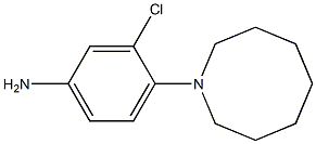 4-(azocan-1-yl)-3-chloroaniline Struktur