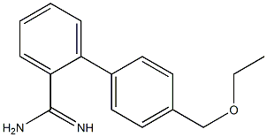 4'-(ethoxymethyl)-1,1'-biphenyl-2-carboximidamide Struktur