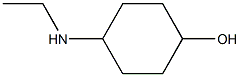 4-(ethylamino)cyclohexan-1-ol Struktur