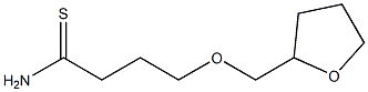 4-(tetrahydrofuran-2-ylmethoxy)butanethioamide Struktur