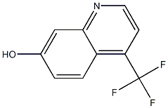 4-(trifluoromethyl)quinolin-7-ol Struktur