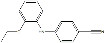 4-[(2-ethoxyphenyl)amino]benzonitrile Struktur