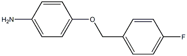 4-[(4-fluorobenzyl)oxy]aniline Struktur