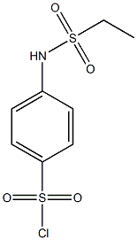 4-[(ethylsulfonyl)amino]benzenesulfonyl chloride Struktur