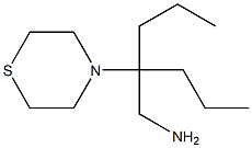 4-[4-(aminomethyl)heptan-4-yl]thiomorpholine Struktur