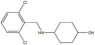 4-{[(2,6-dichlorophenyl)methyl]amino}cyclohexan-1-ol Struktur