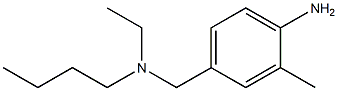 4-{[butyl(ethyl)amino]methyl}-2-methylaniline Struktur