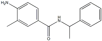 4-amino-3-methyl-N-(1-phenylethyl)benzamide Struktur