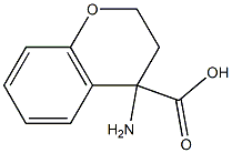 4-aminochromane-4-carboxylic acid Struktur