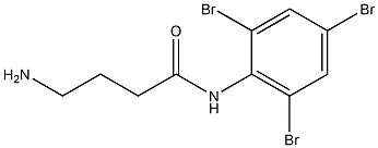 4-amino-N-(2,4,6-tribromophenyl)butanamide Struktur