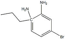 4-bromo-1-N-propylbenzene-1,2-diamine Struktur