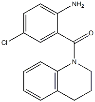 4-chloro-2-(3,4-dihydroquinolin-1(2H)-ylcarbonyl)aniline Struktur