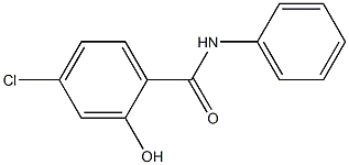 4-chloro-2-hydroxy-N-phenylbenzamide Struktur