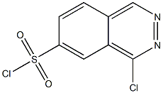 4-chlorophthalazine-6-sulfonyl chloride Struktur